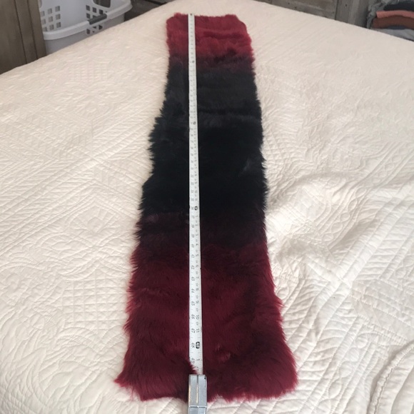 Ombré Inc faux fur scarf - Picture 2 of 5